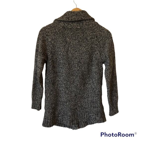 Eddie Bauer Wool Sweater Cardigan Womens Medium Soft Academia Equestrian Preppy - Picture 2 of 8